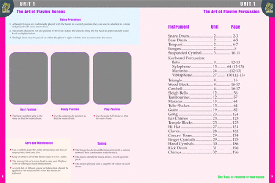 Band Expressionsa,,C/, Book One: Student Edition Concert Band Methods scores gallery preview page 3