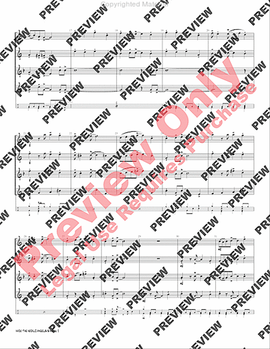 Swingin' Saxes Christmas, Set 2 Small Ensemble scores gallery preview page 11