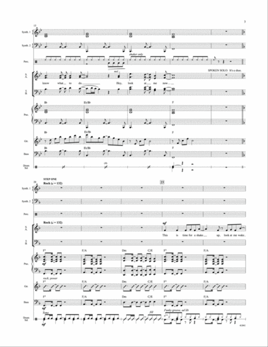 Kinky Boots: Score Score scores gallery preview page 4