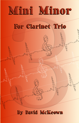Book cover for Mini Minor, Jazz Piece for Clarinet Trio