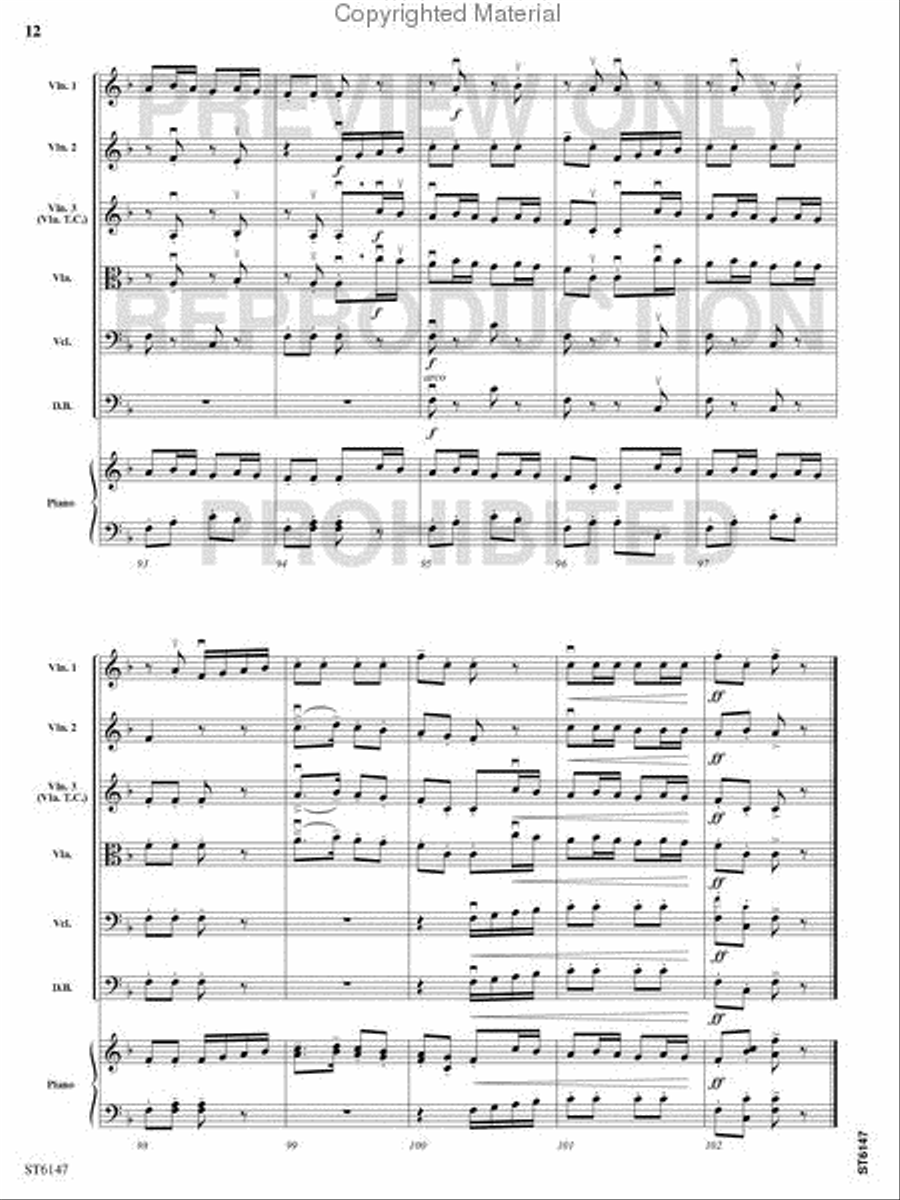 Hansel and Gretel String Orchestra scores gallery preview page 11
