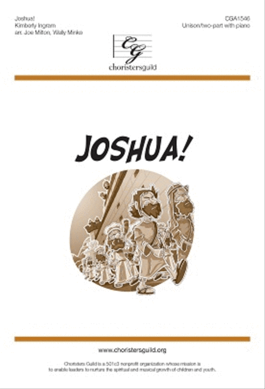 Joshua! Joshua! 2-Part scores gallery preview page 1