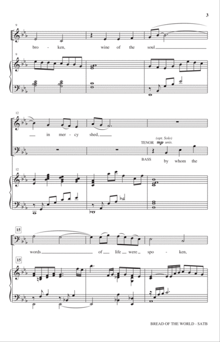 Bread Of The World Bread Of The World 4-Part scores gallery preview page 2