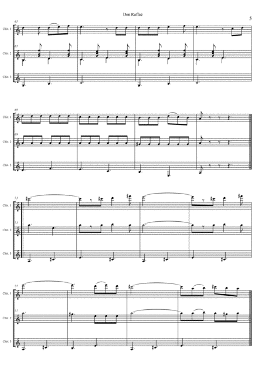 Don Raffae' Don Raffae' Guitar Solo scores gallery preview page 5