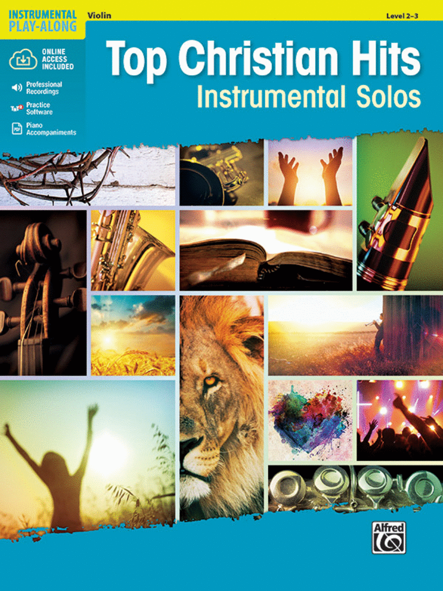 Top Christian Hits Instrumental Solos for Strings String Orchestra scores gallery preview page 1