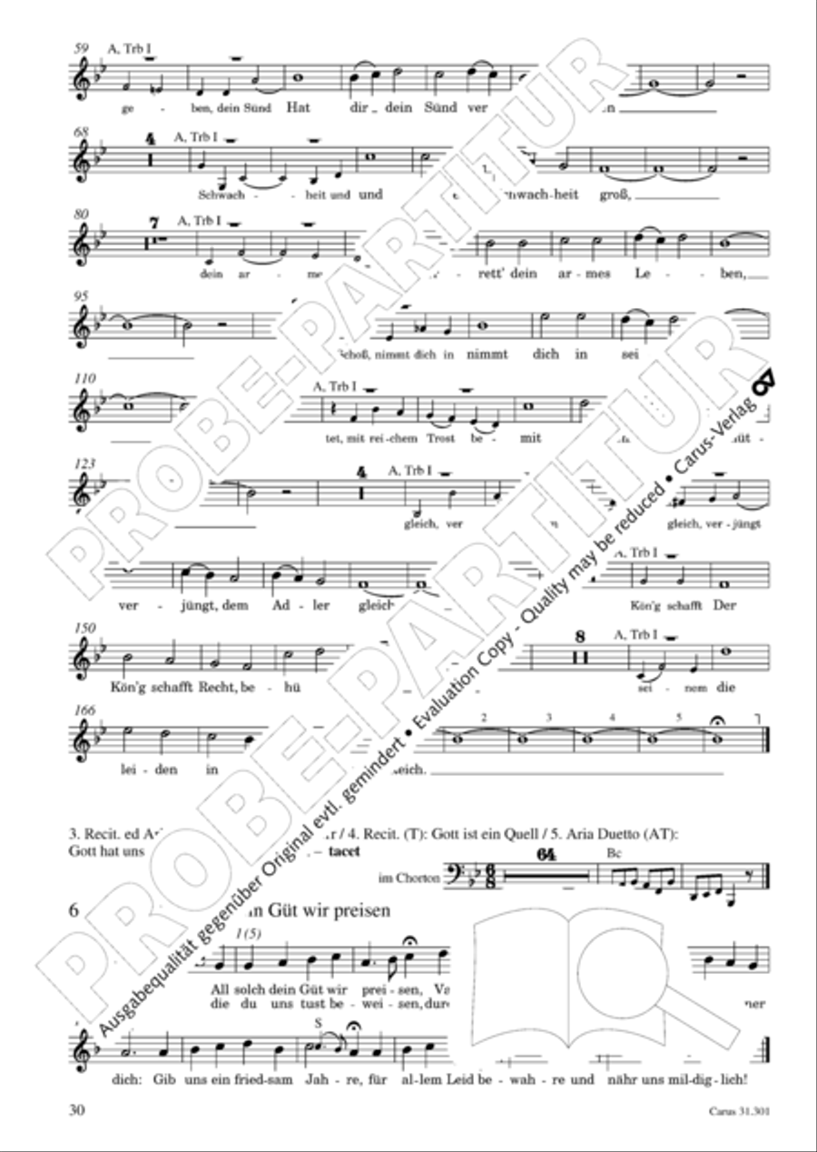 Bach for Brass 1: Cantatas I Voice scores gallery preview page 39