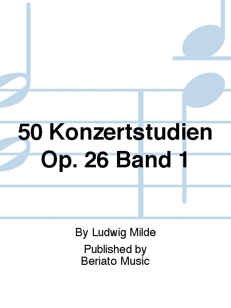 50 Konzertstudien Op. 26 Band 1