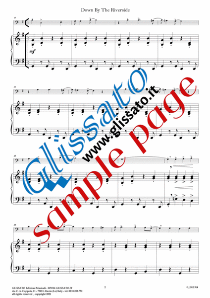 6 Easy Dixieland Tunes - Cello or Bassoon & Piano image number null