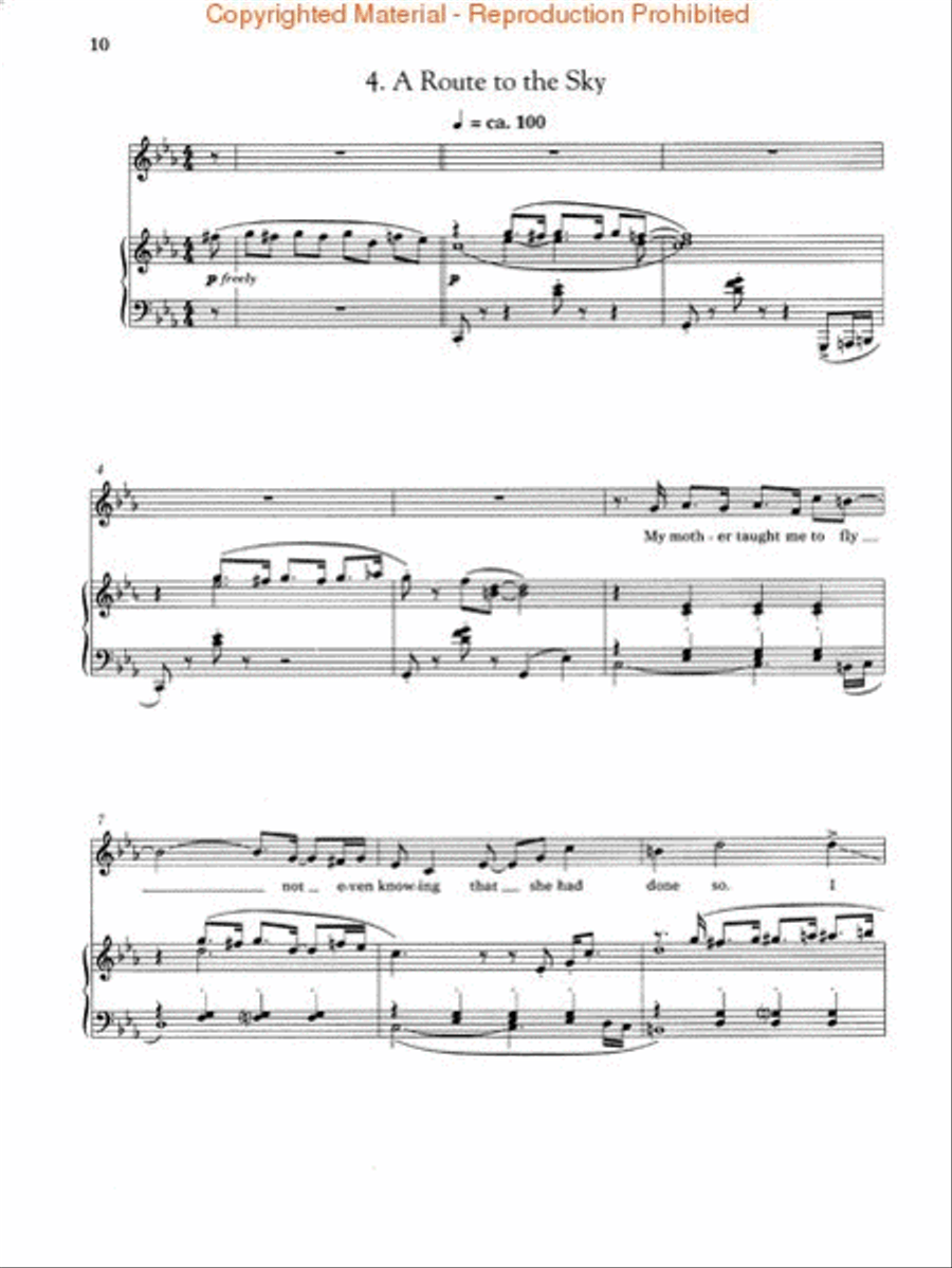 The Faces of Love The Faces of Love Mezzo-Soprano Voice scores gallery preview page 3