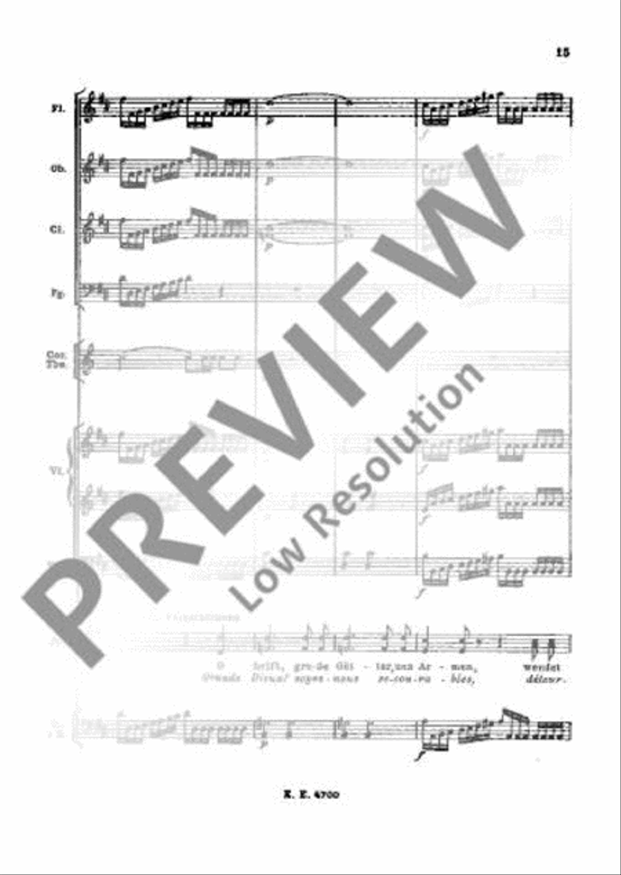 Iphigenie auf Tauris Choir scores gallery preview page 20