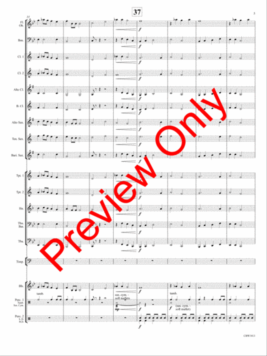 All Things Possible Concert Band scores gallery preview page 8