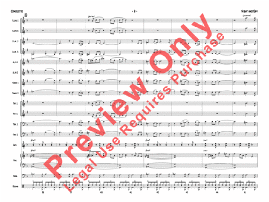 Night and Day Jazz Ensemble scores gallery preview page 9