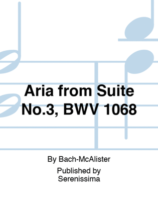 Aria from Suite No.3, BWV 1068