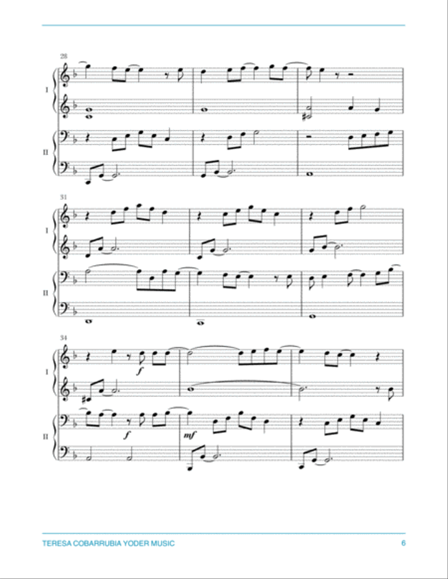Mary, Did You Know? Easy Piano scores gallery preview page 6
