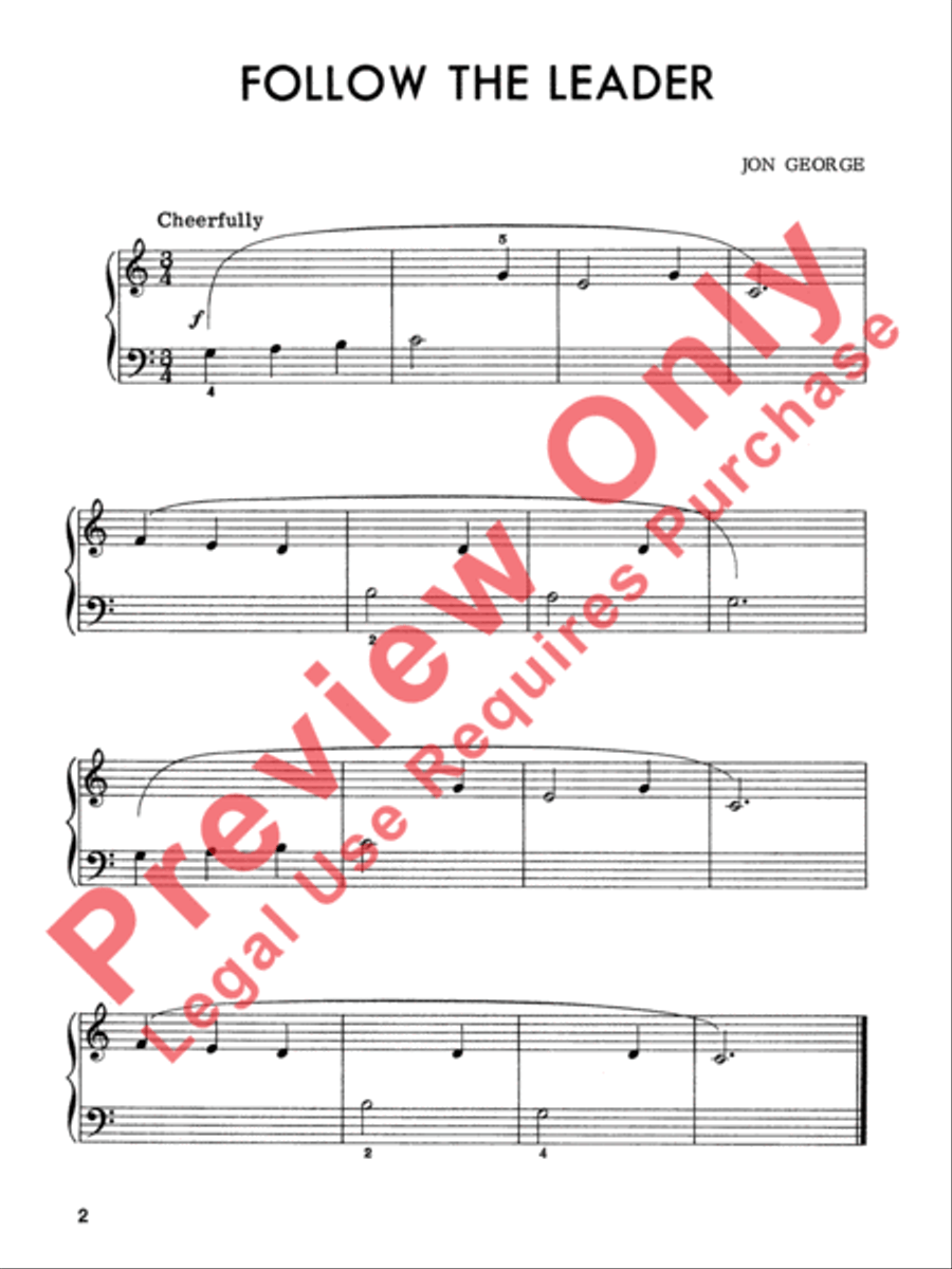 Kaleidoscope Solos, Book 1 Easy Piano scores gallery preview page 3