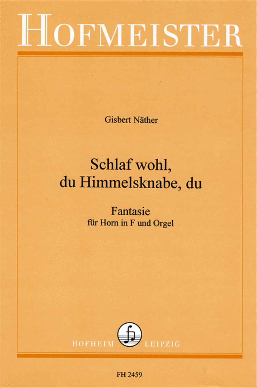 Schlaf wohl, du Himmelsknabe, du Horn scores gallery preview page 1