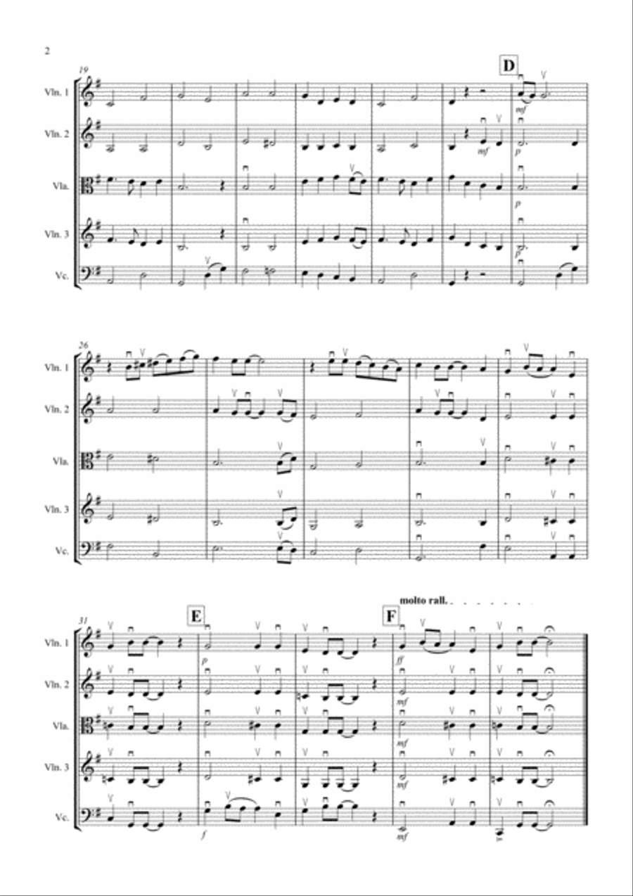 Yesterday String Quartet scores gallery preview page 2
