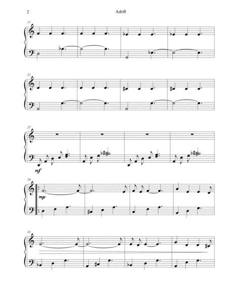 Adrift Piano Method - Digital Sheet Music