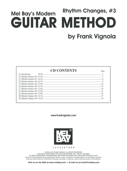 Modern Guitar Method, Rhythm Changes #3 image number null