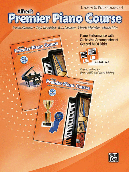 Premier Piano Course, GM Disk 4 for Lesson and Performance image number null