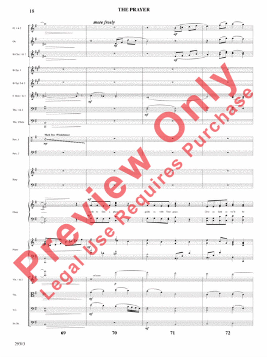 The Prayer Choir scores gallery preview page 19