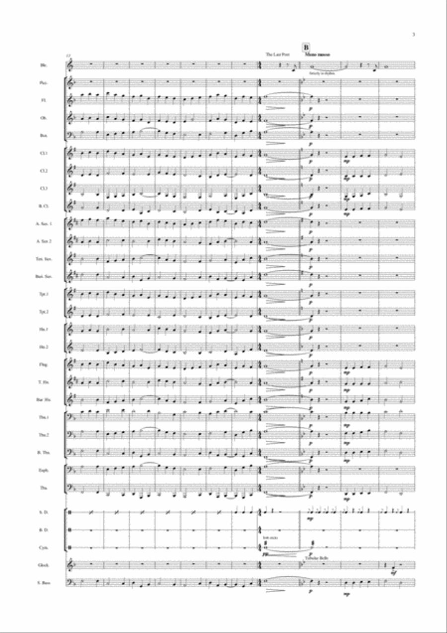 Remembrance Finale Remembrance Finale Concert Band scores gallery preview page 5