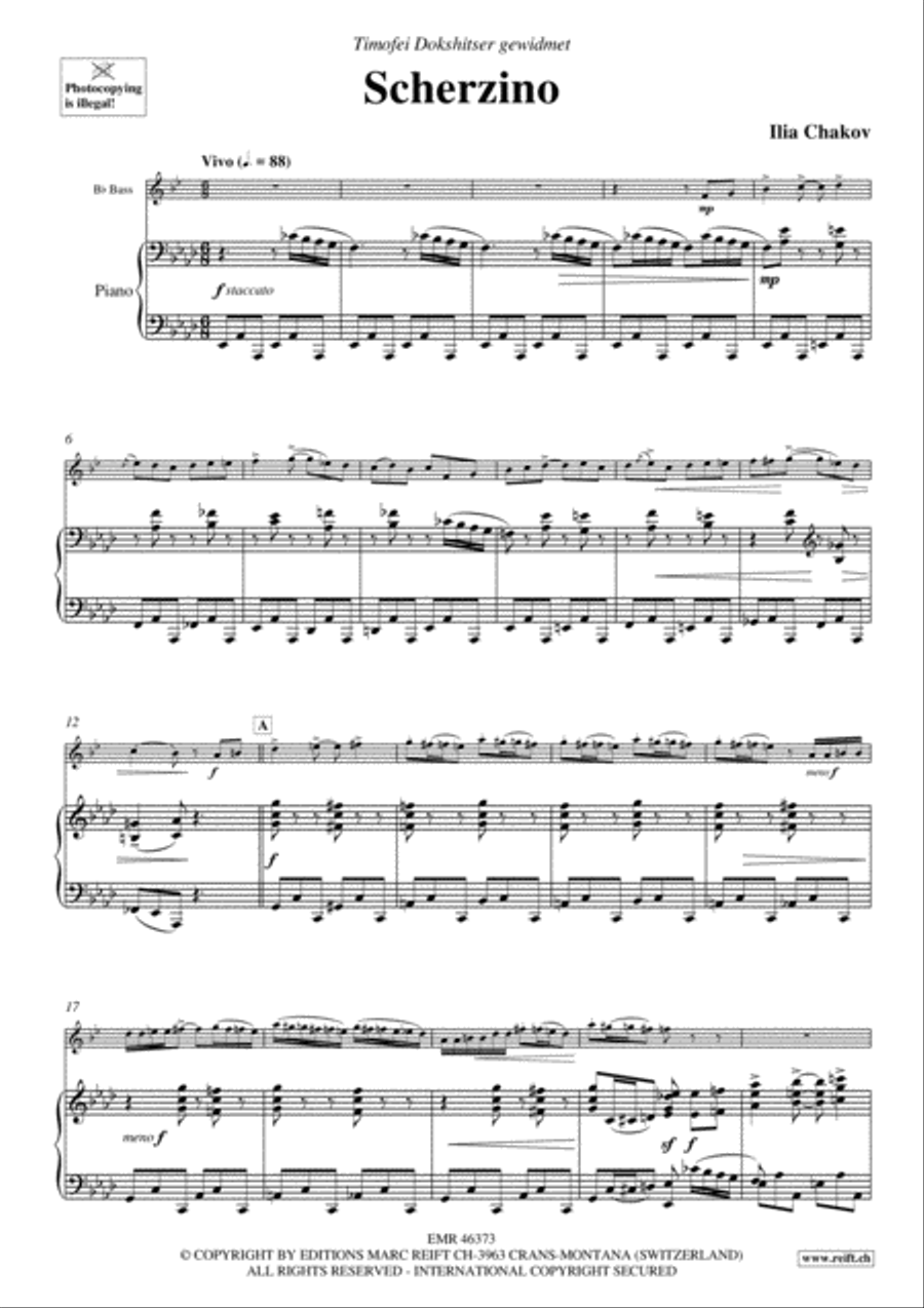 Scherzino Scherzino Voice Solo scores gallery preview page 4