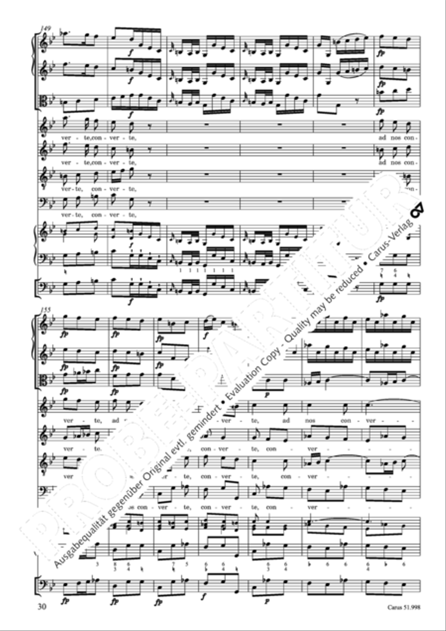 Salve Regina in g Salve Regina in g 4-Part scores gallery preview page 31