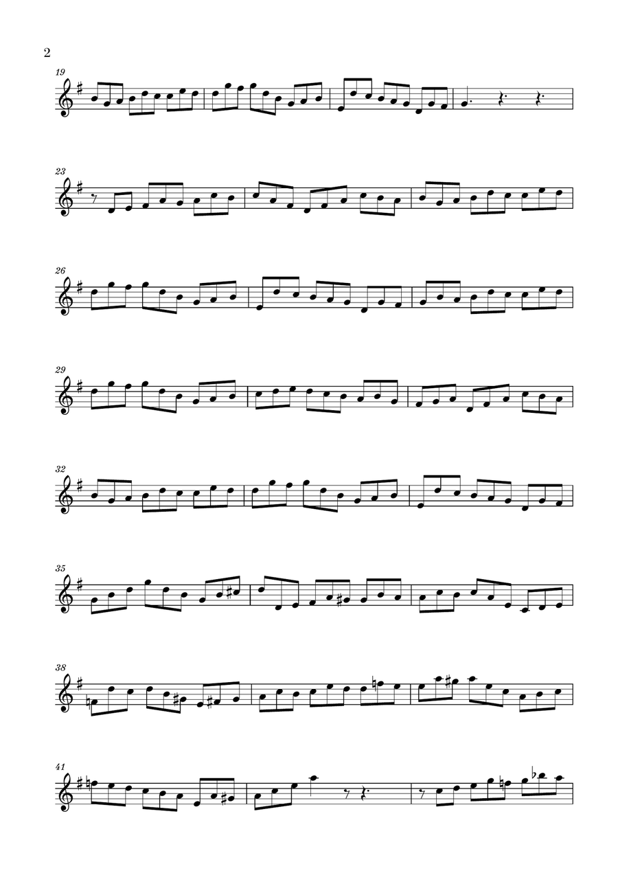 Bach - Jesus bleibet meine Freude for Oboe Oboe Solo scores gallery preview page 2