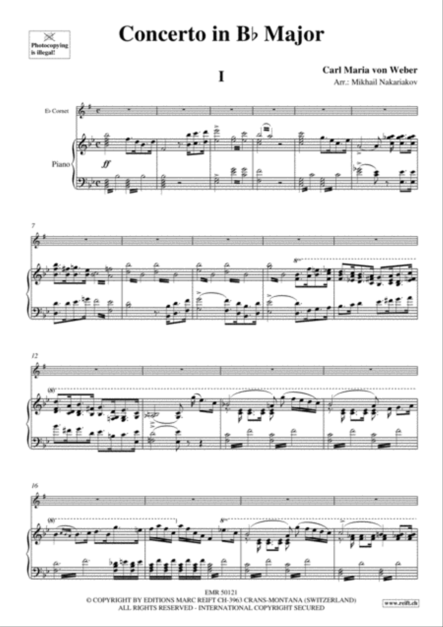 Concerto Concerto Cornet scores gallery preview page 4