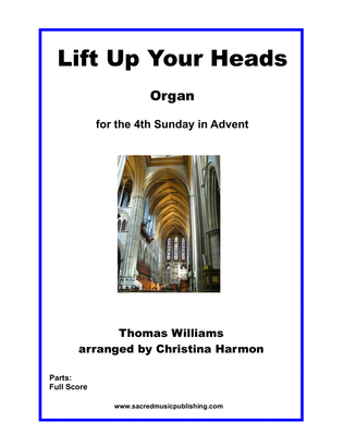 Book cover for Lift Up Your Heads - Organ