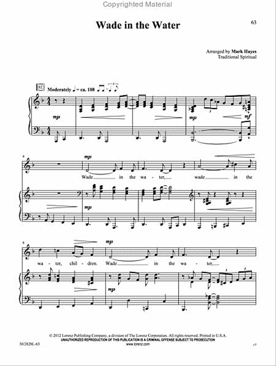 Songs of Celebration and Joy - Medium-low Voice Medium Voice scores gallery preview page 6