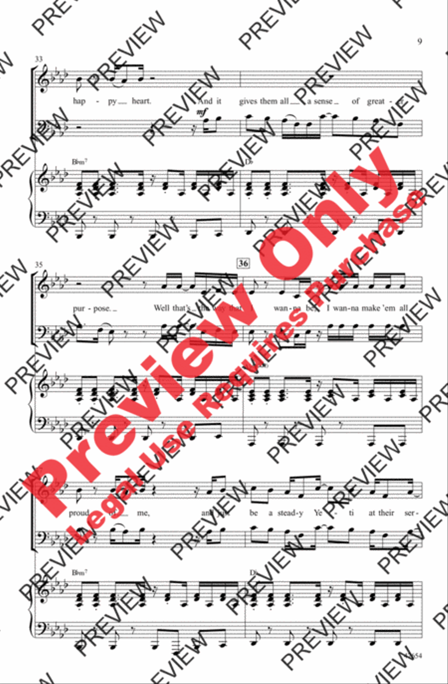 Perfection 4-Part scores gallery preview page 9