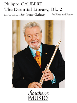 Book cover for Gaubert Essential Library for Flute and Piano – Book 2