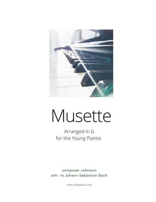 Musette - Arranged in G for the Young Pianist
