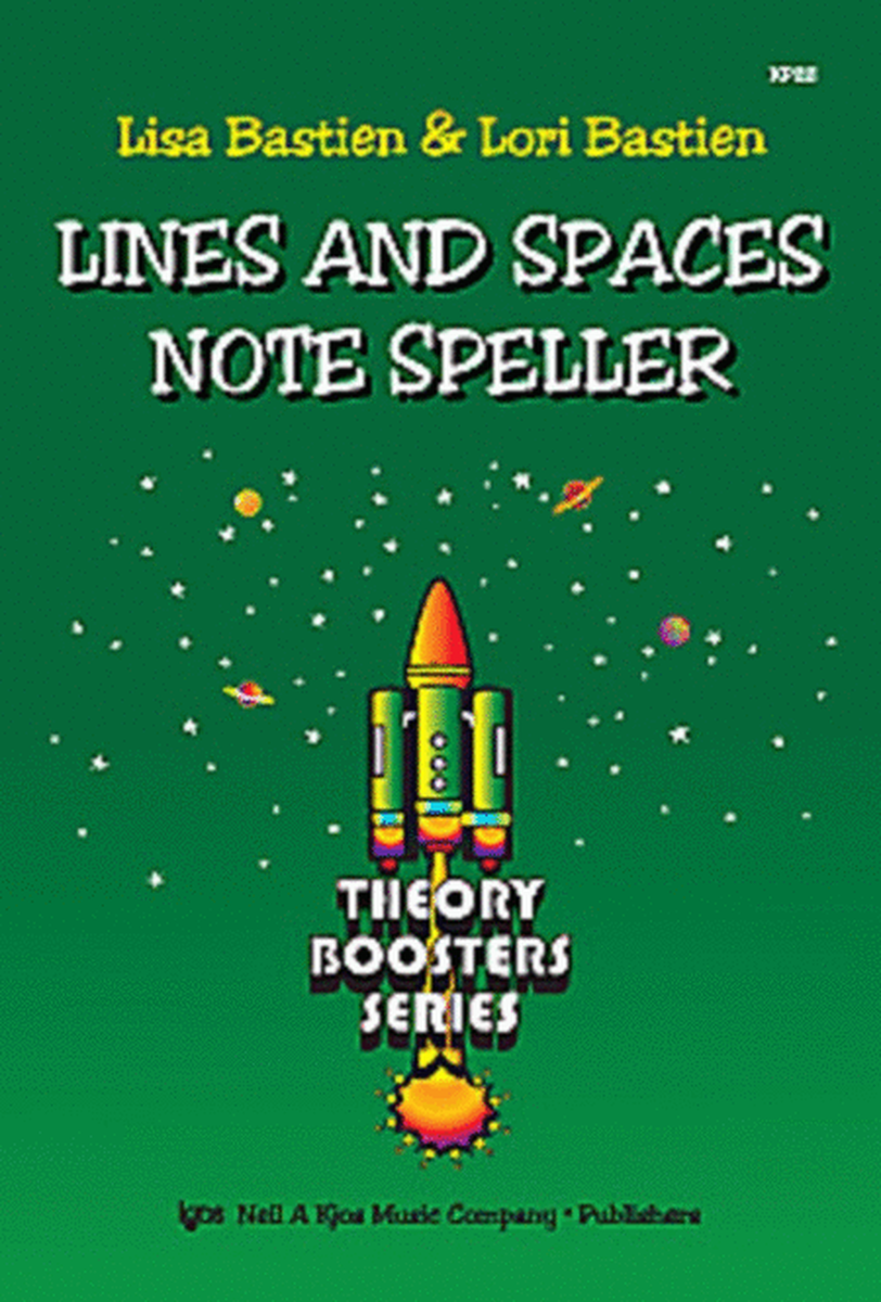 Lines And Spaces Note Speller Theory Boosters
