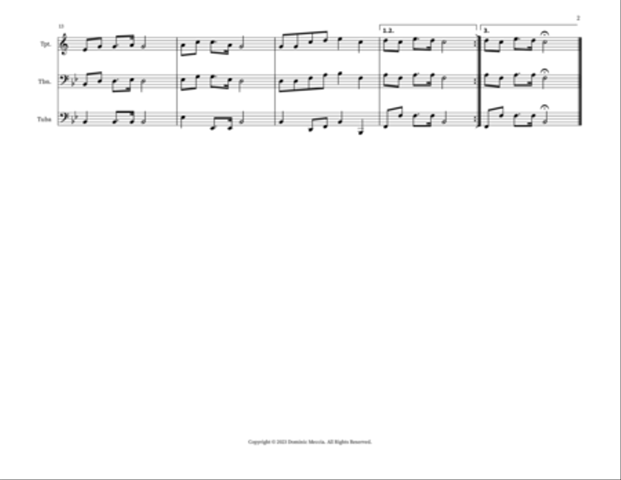 Bringing In The Sheaves Small Ensemble scores gallery preview page 2