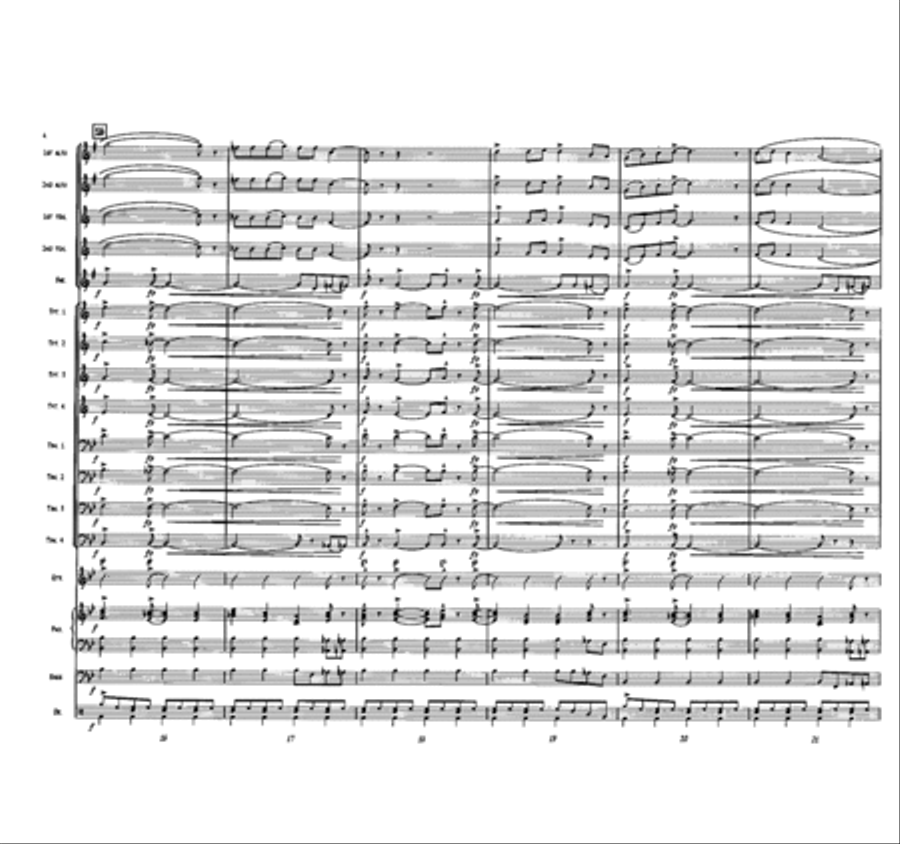 We Wish You a Merry Christmas Jazz Ensemble scores gallery preview page 4