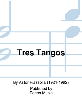 Book cover for Tres Tangos