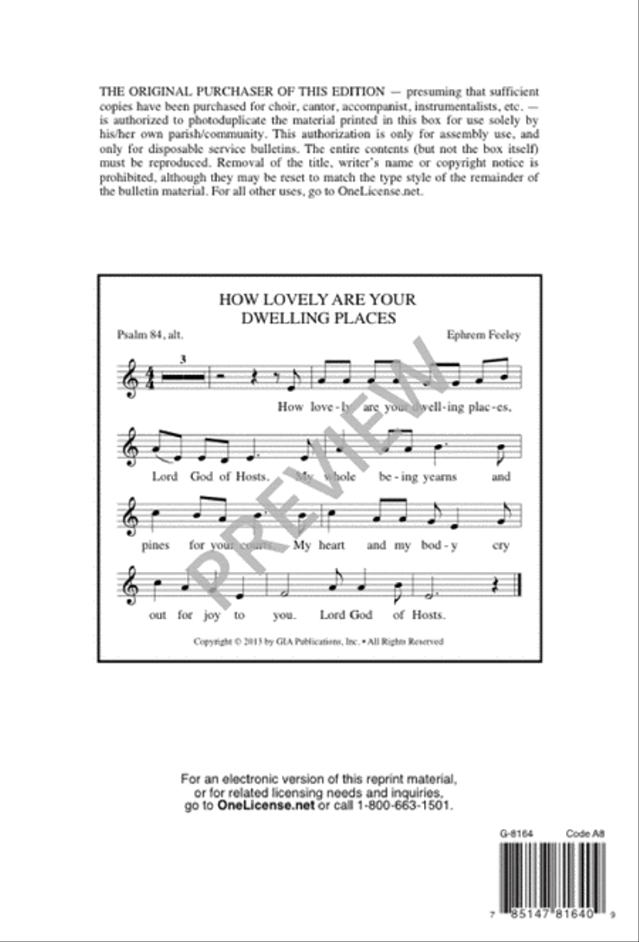 How Lovely Are Your Dwelling Places 4-Part scores gallery preview page 8