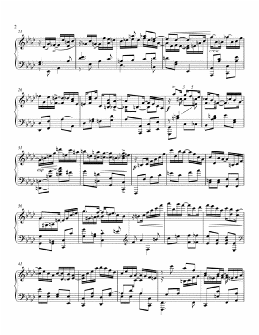 Lemur Rag, op. 9, #2 Lemur Rag, op. 9, #2 Piano Solo scores gallery preview page 2