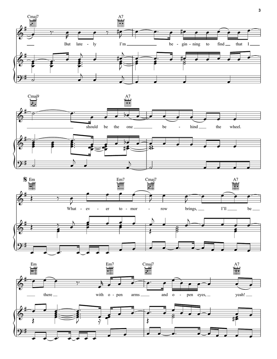 Drive Drive Acoustic Guitar scores gallery preview page 3