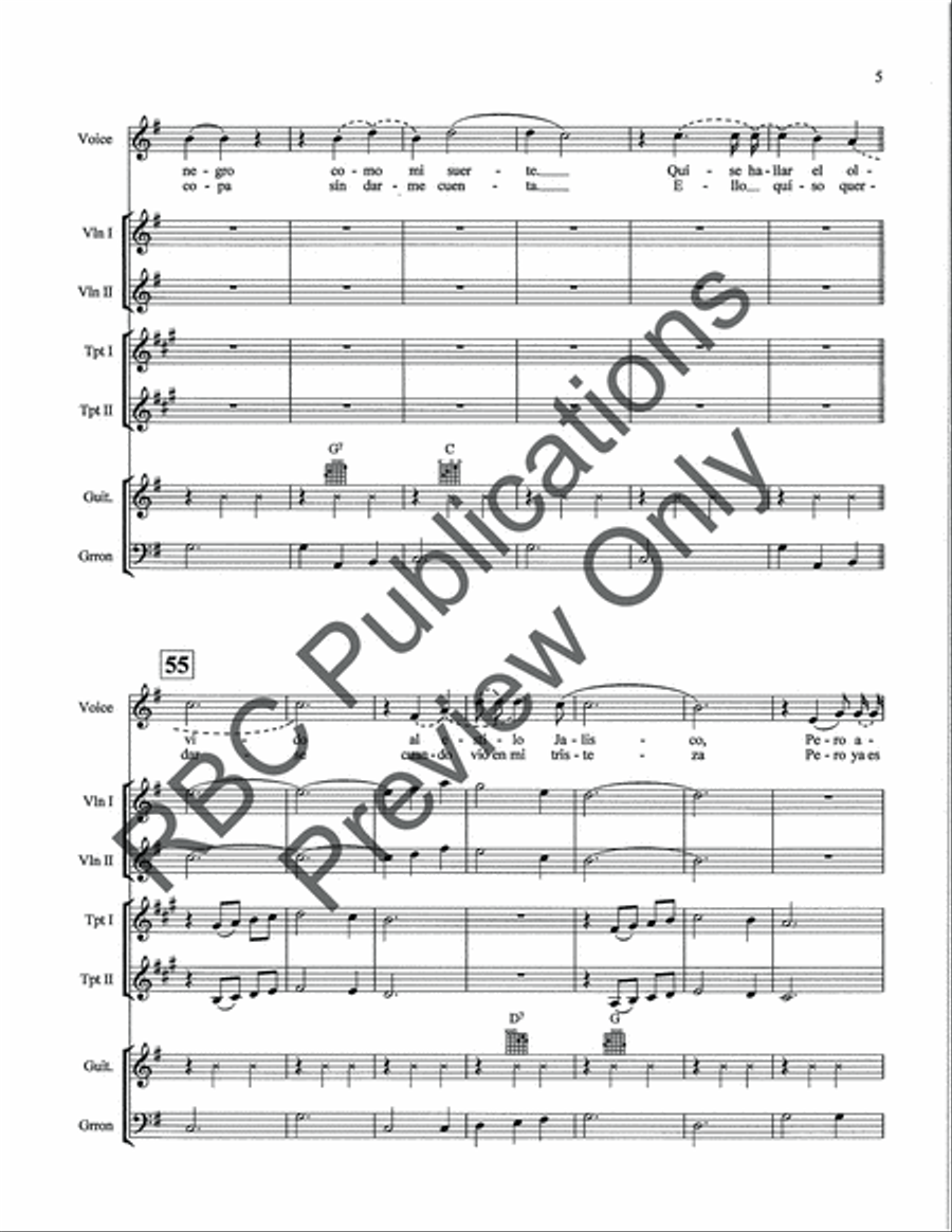 Ella Mariachi (Score) Ella Mariachi (Score) Voice scores gallery preview page 7