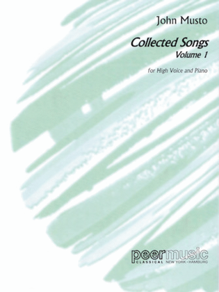 Collected Songs for High Voice - Volume 1