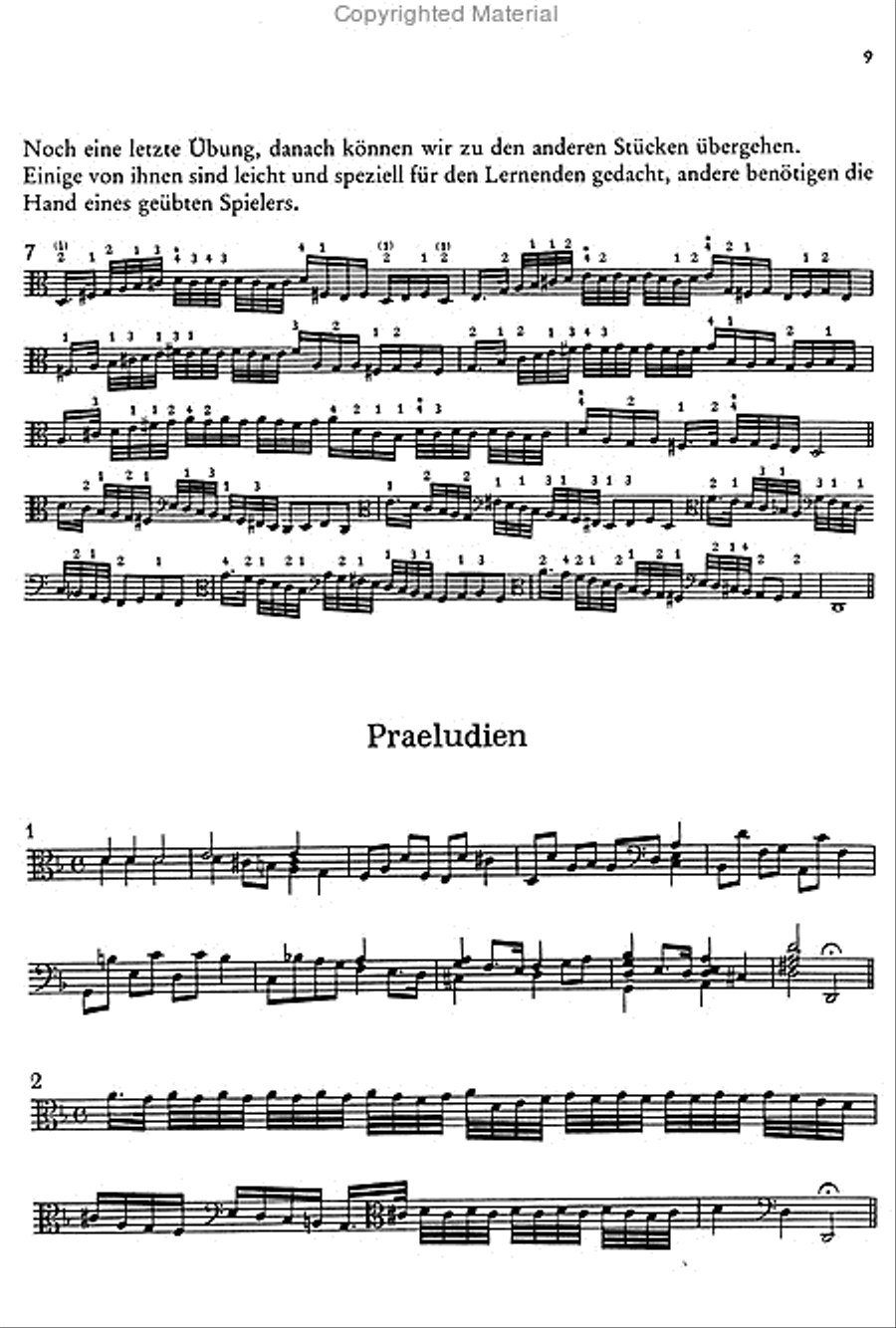 The Division Viol or the Art of Playing ex tempore upon a Ground 1665 Viola scores gallery preview page 2