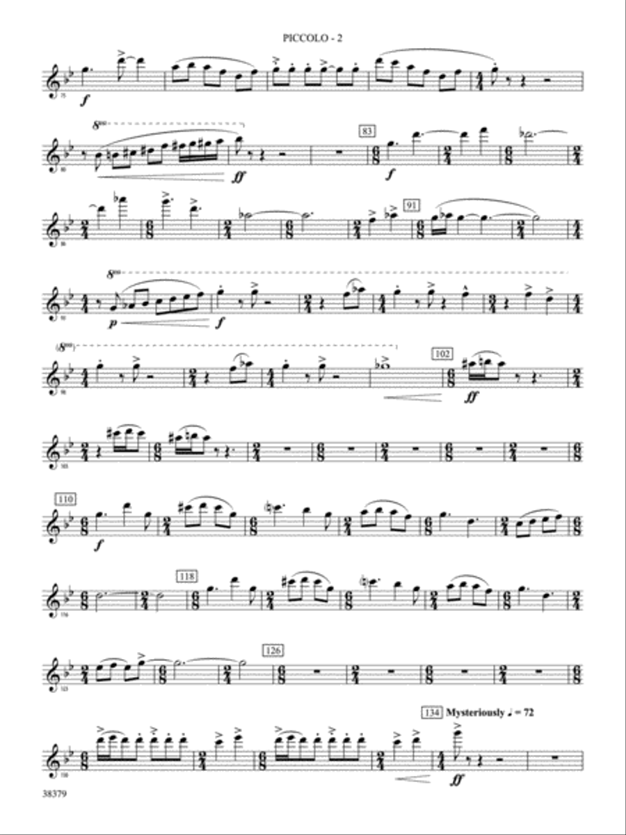 Vision Quest: Piccolo Concert Band scores gallery preview page 2