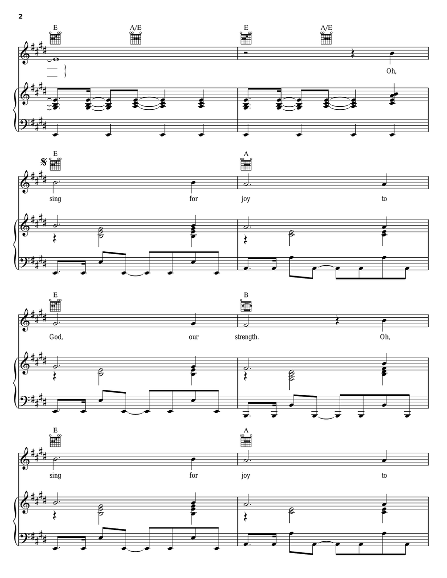 Sing For Joy Sing For Joy Guitar scores gallery preview page 2