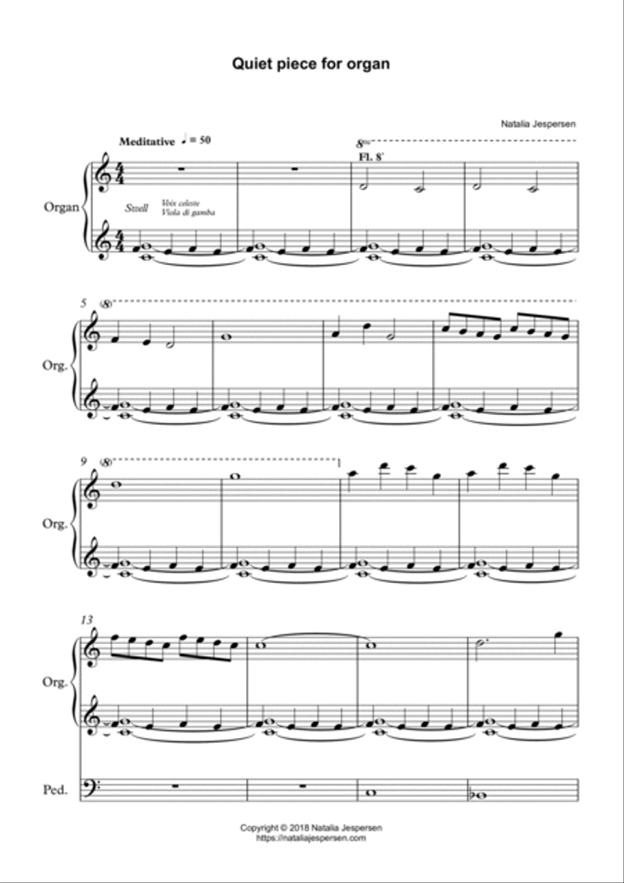 Lent Collection for Organ Organ Solo scores gallery preview page 3