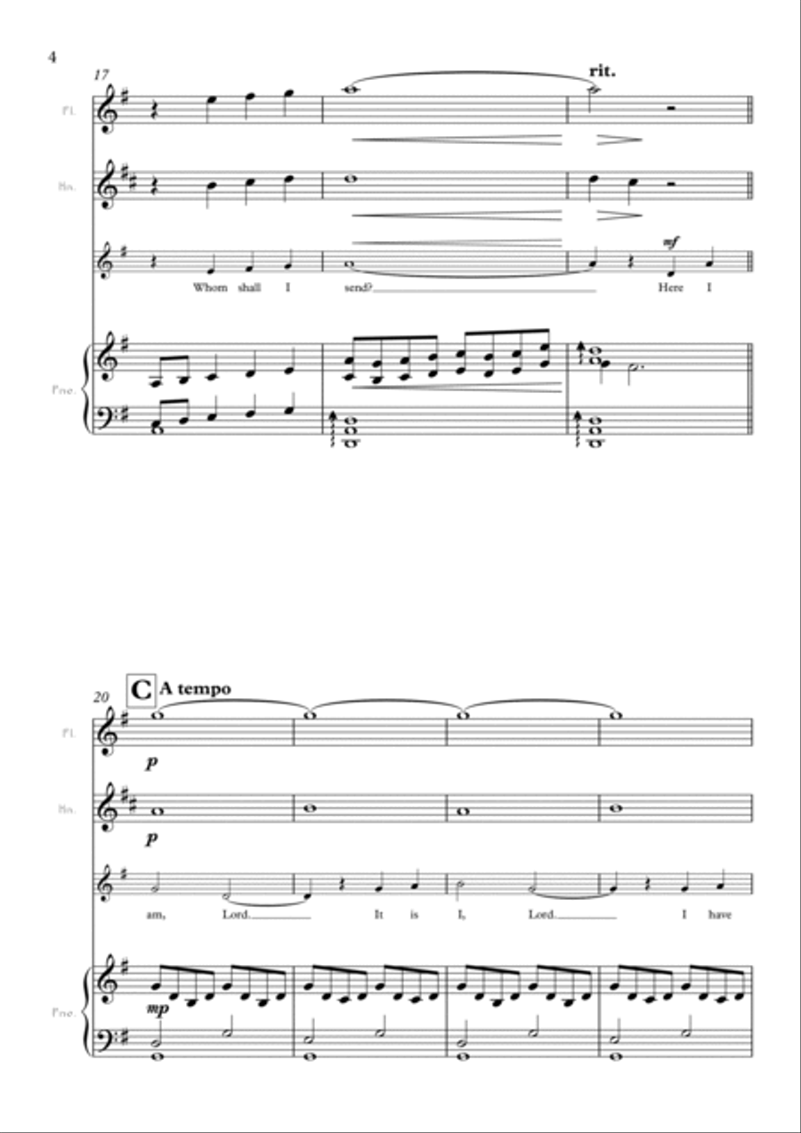 I, THE LORD OF SEA AND SKY School and Community scores gallery preview page 4