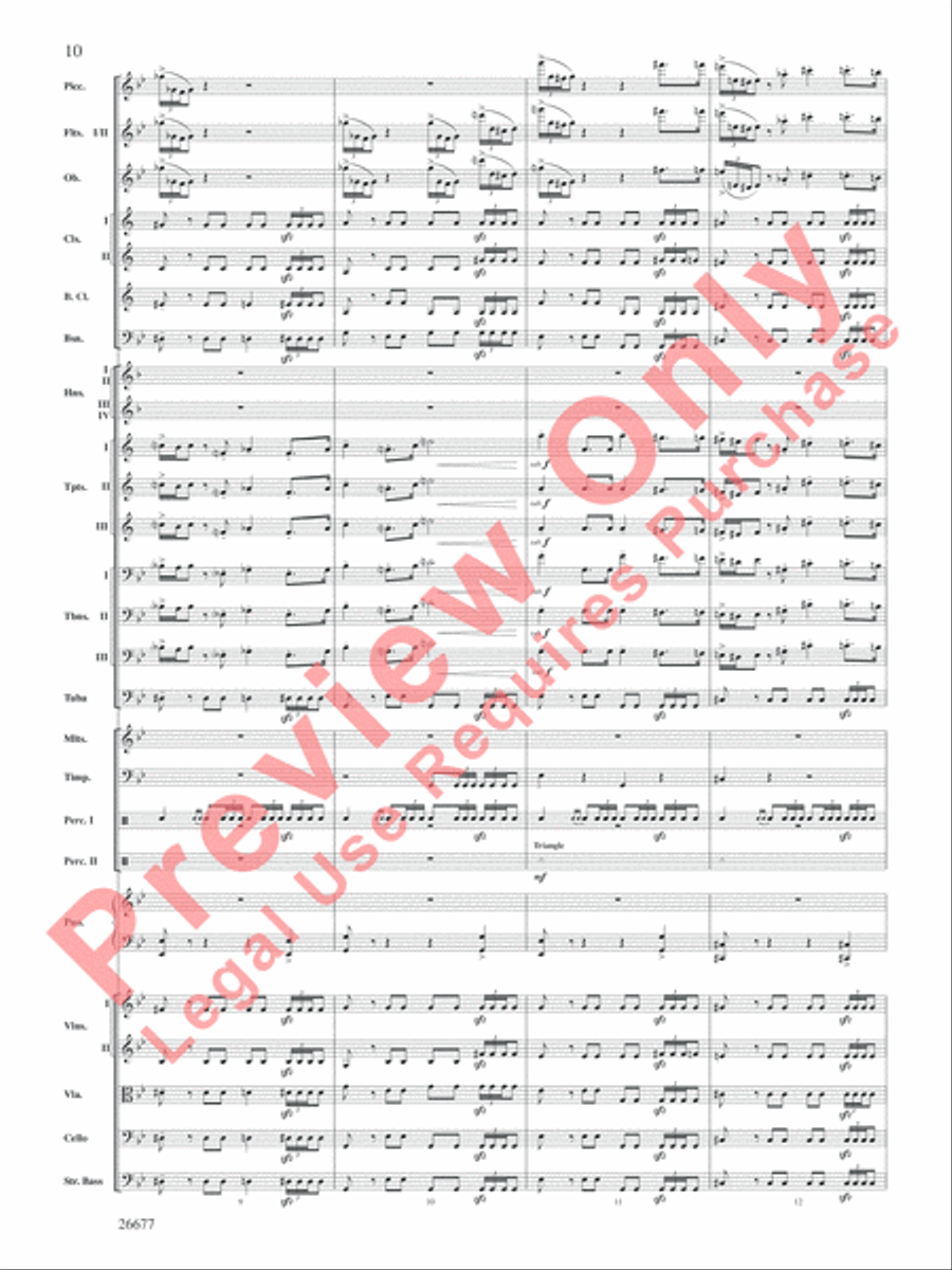 Star Wars Epic -- Part II, Suite from the Full Orchestra scores gallery preview page 11